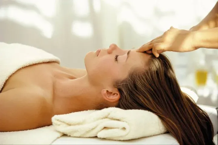 soin visage au spa