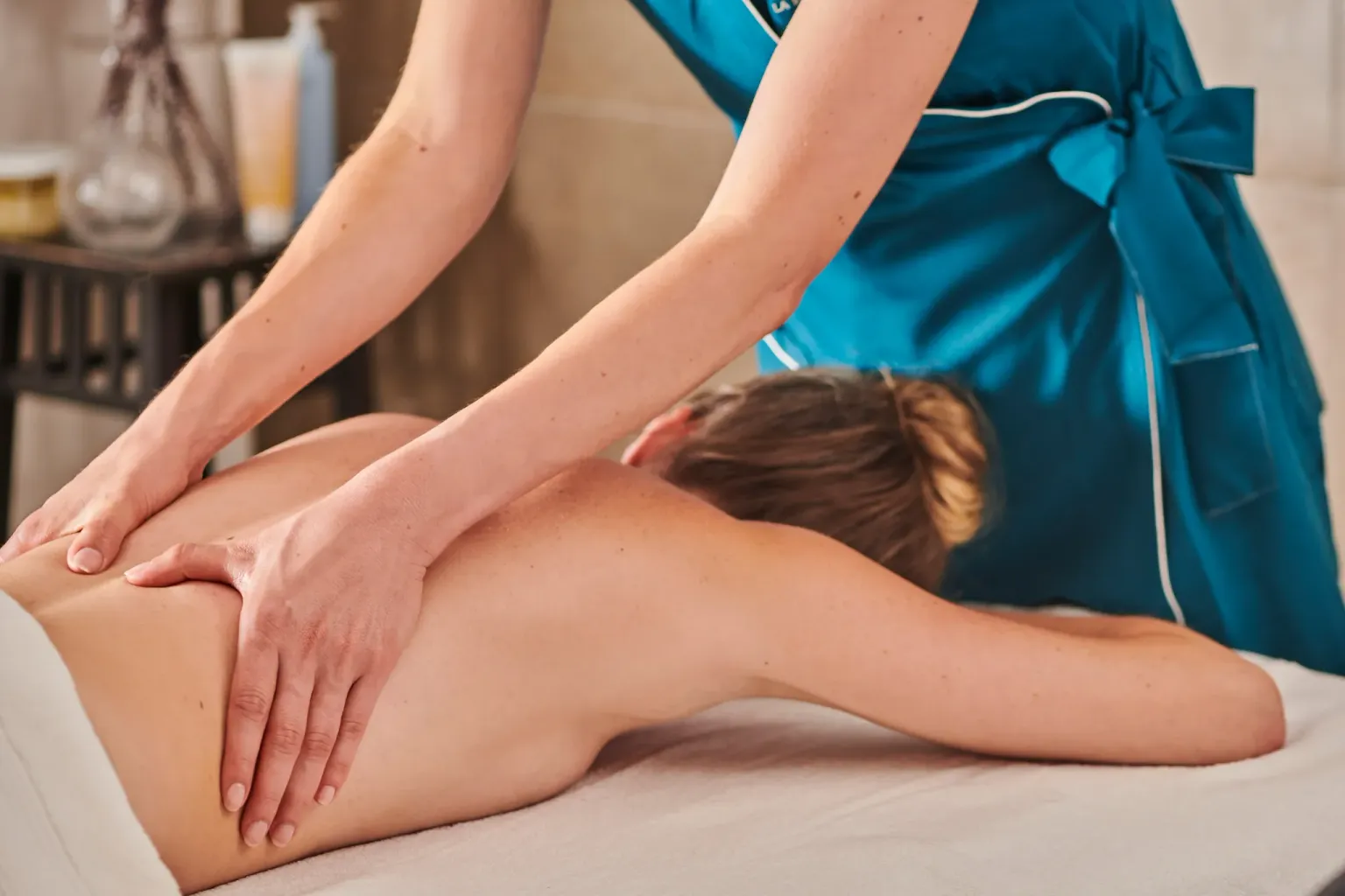 Le massage Californien au spa