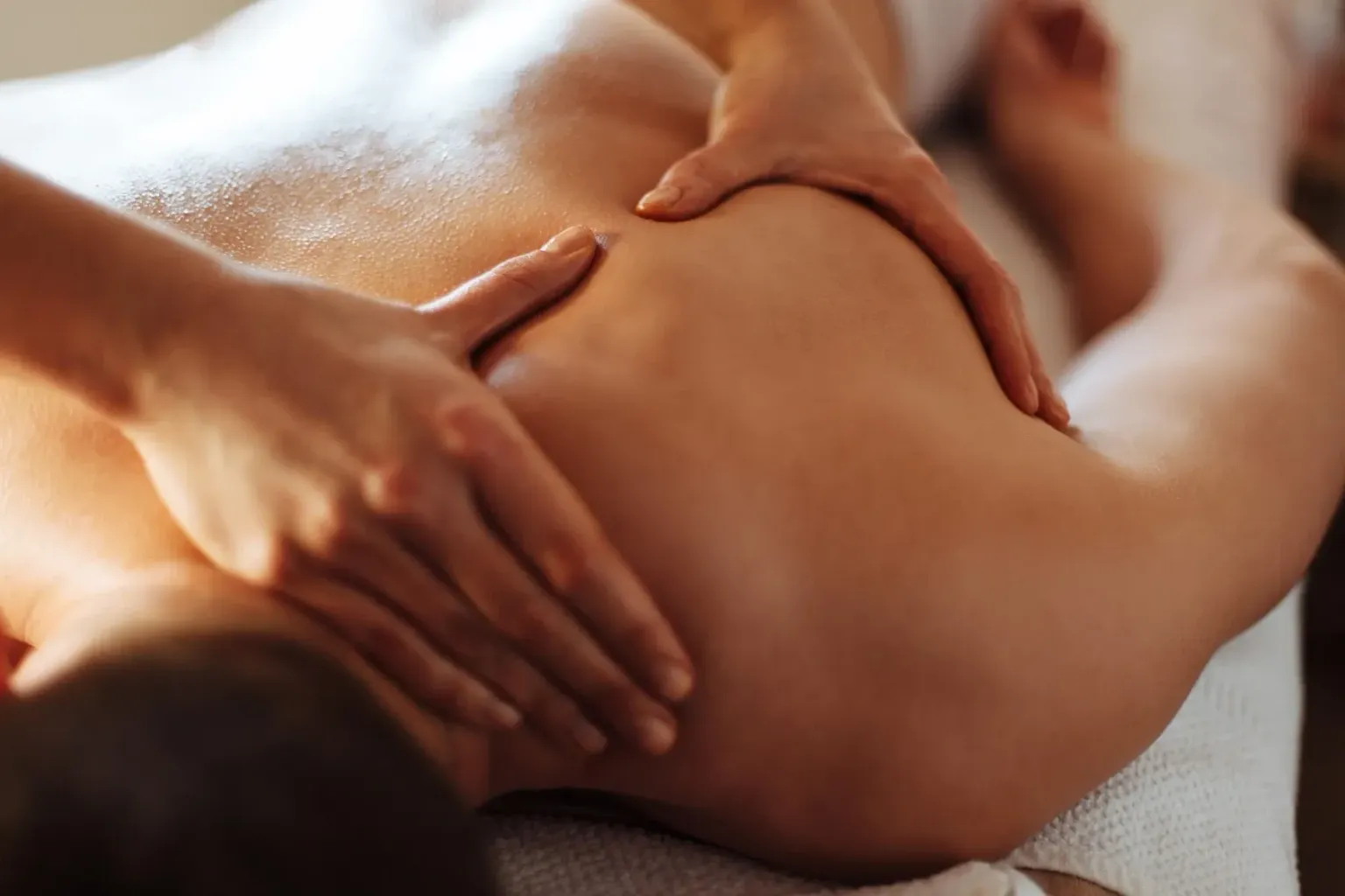 massage californien au spa